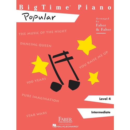 Big Time Piano Popular Level 4 Book