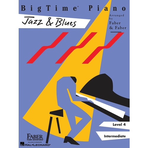 Big Time Piano Jazz And Blues Level 4 Book