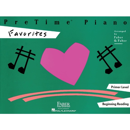 Pre Time Piano Favorites Primer Level Book