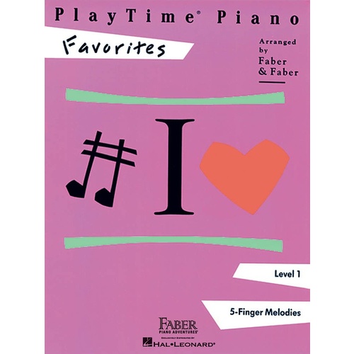 Play Time Piano Favorites Level 1 Book
