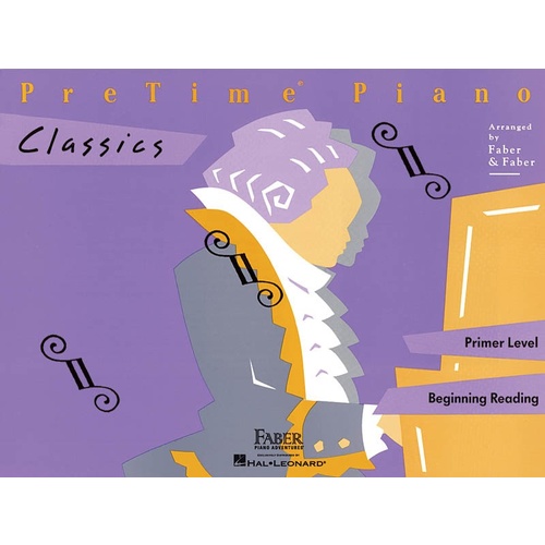 Pre Time Piano Classics Primer Level Book