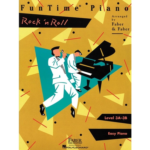 Fun Time Piano Rock N Roll Level 3A - 3B Book