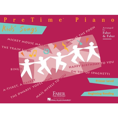 Pre Time Piano Kids Songs Primer Level Book