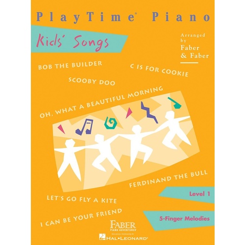 Play Time Piano Kids Songs Level 1 Book