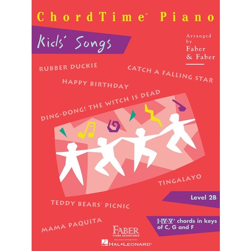 Chord Time Piano Kids Songs Level 2B Book
