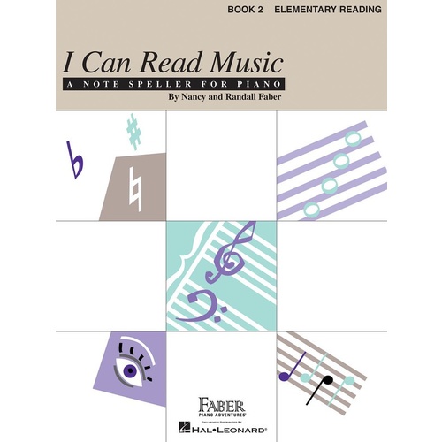 I Can Read Music Book 2 Note Speller Book