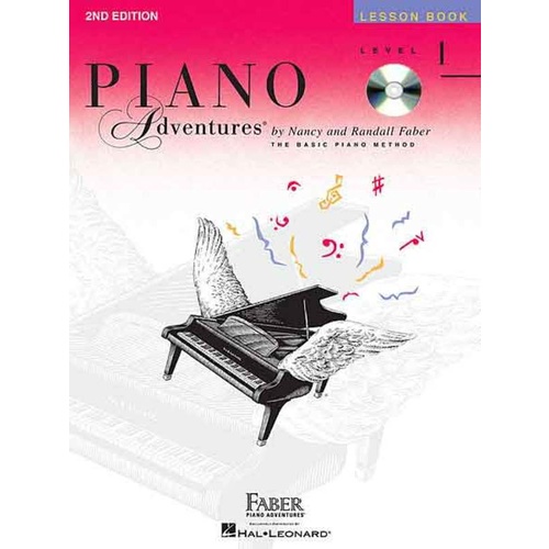 Piano Adventures Lesson Book 1 Book/CD 2nd Edition Book