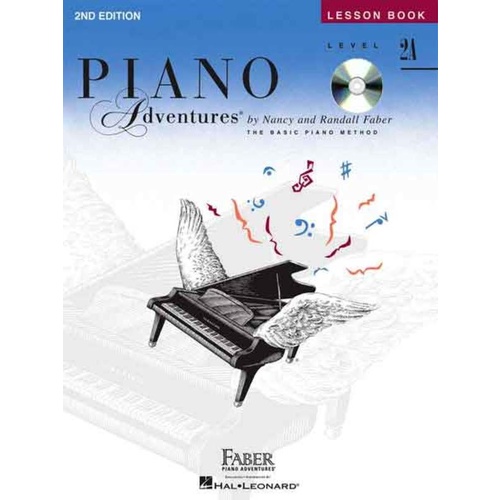 Piano Adventures Lesson Book 2A Book/CD 2nd Edition Book