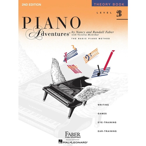 Piano Adventures Theory Book 2B 2nd Edition Book