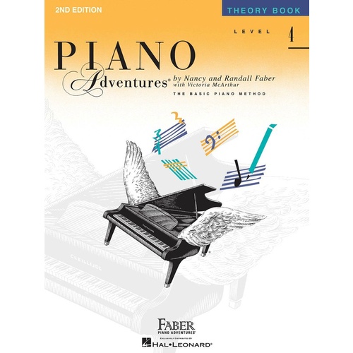 Piano Adventures Theory Book 4 2nd Edition Book