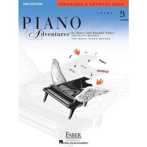 Piano Adventures Technique Artistry Book 2A 2nd Ed Book