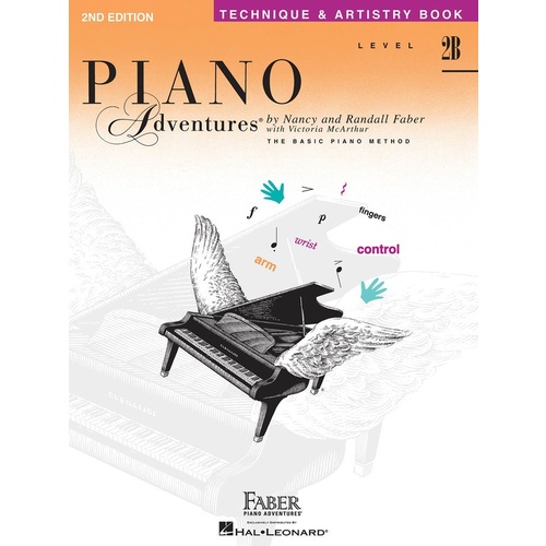Piano Adventures Technique Artistry Book 2B 2nd Ed Book