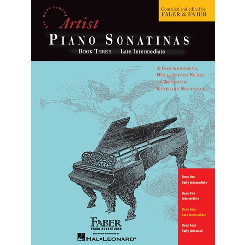 Developing Artist Piano Sonatinas Book 3 Book