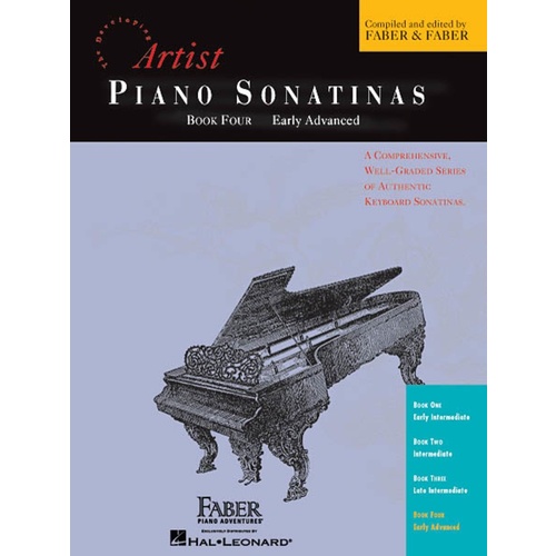Developing Artist Piano Sonatinas Book 4 Book