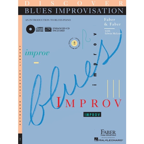 Discover Blues Piano Book/CD