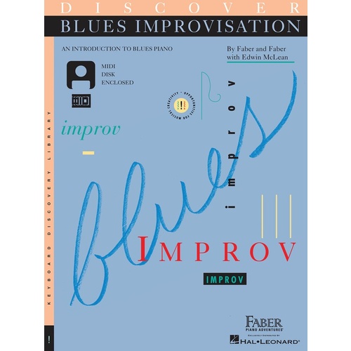 Discover Blues Improvisation Book/Midi Book
