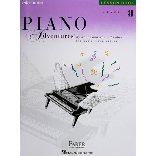 Piano Adventures Lesson Book 3B Book/CD