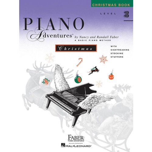 Piano Adventures Christmas Book 3B Book