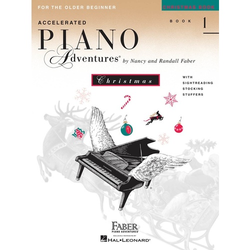 Accelerated Piano Adventures Book 1 Christmas Book