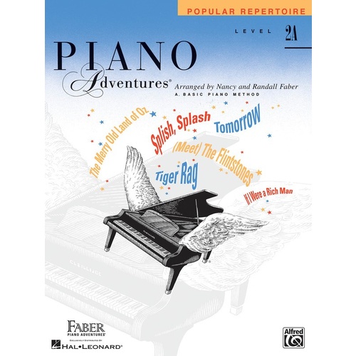 Piano Adventures Popular Repertoire Book 2A Book