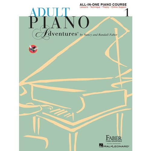Adult Piano Adventures All In One Lesson Book 1 Book