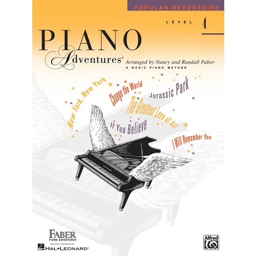 Piano Adventures Popular Repertoire Book 4 Book