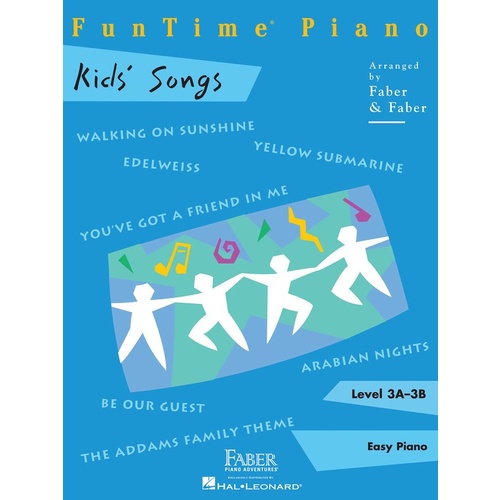 Fun Time Kids Songs Level 3A - 3B Book