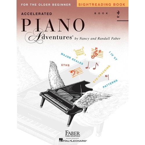 Accelerated Piano Adventures Sightreading Book2 Book