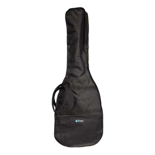 Fretz Standard 3/4 Classical Guitar Gig Bag - Black, Heavy Duty Polyester, Adjustable Straps, Front Pocket, 900mm x 360mm x 95mm