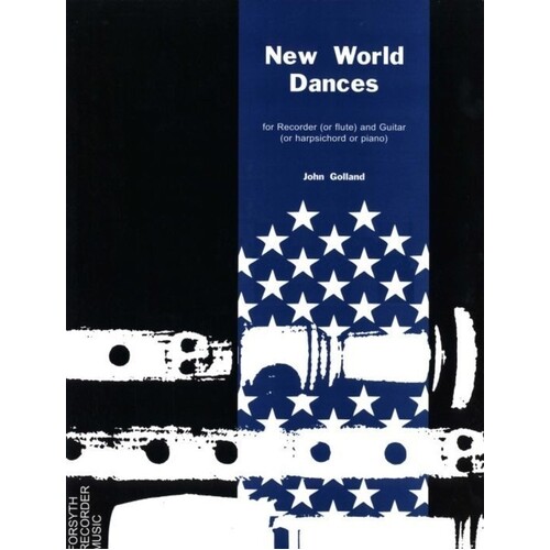 Golland - New World Dances Recorder/Piano (Softcover Book)