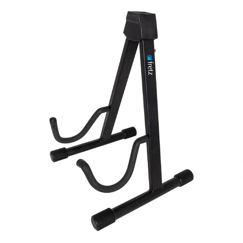 Fretz A-Frame Folding Electric Guitar Stand FGS-2E-BLK Black