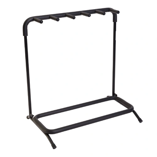 Fretz Multi-Rack Guitar Stand for 5 Guitars - Foldable, Lightweight, Durable, Heavy Duty Steel Frame