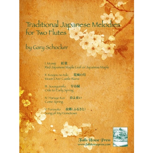 Schocker - Traditional Japanese Melodies For 2 Flutes Book