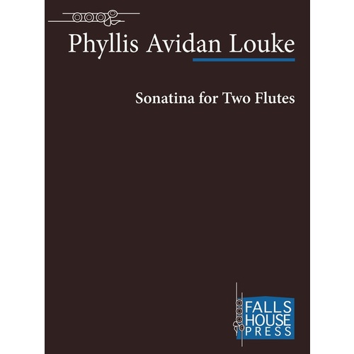 Louke - Sonatina For Two Flutes Book