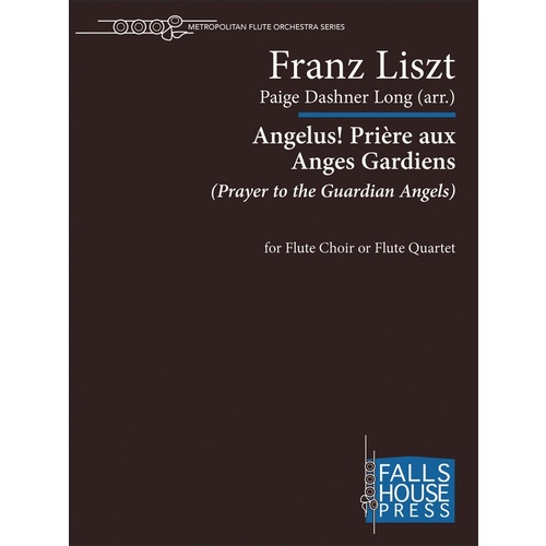 Angelus! Priere Aux Anges Gardiens Flute Choir Score/Parts Book