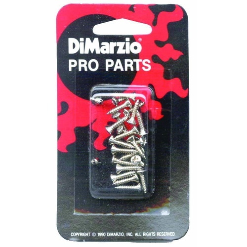 DiMarzio - Fender Style Black Guitar Scratchplate Screws 24 Pack