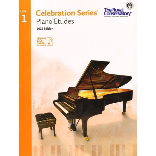 Celebration Series Piano Etudes Lev 1 2015 (Softcover Book/CD)