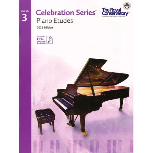 Celebration Series Piano Etudes Lev 3 2015 (Softcover Book/CD)