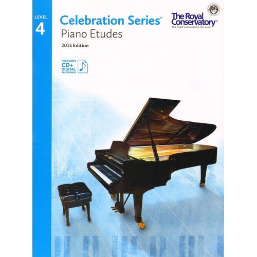 Celebration Series Piano Etudes Lev 4 2015 (Softcover Book/CD)
