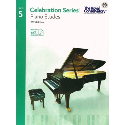 Celebration Series Piano Etudes Lev 5 2015 (Softcover Book/CD)