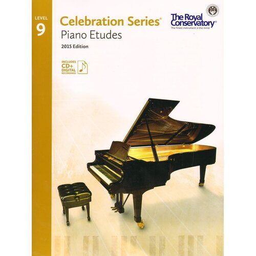 Celebration Series Piano Etudes Lev 9 2015 (Softcover Book/CD)