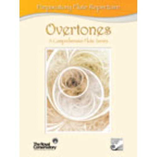 Overtones Preparatory Flute Repertoire by Royal Conservatory of Music, 40 pages, includes CDs, features essential flute literature and etudes.