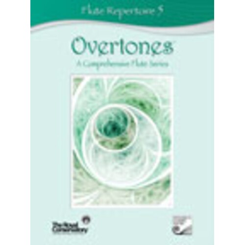 Overtones Flute Repertoire 5 Flute (Softcover Book/CD)
