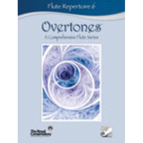 Overtones Flute Repertoire 6 (Softcover Book/CD)