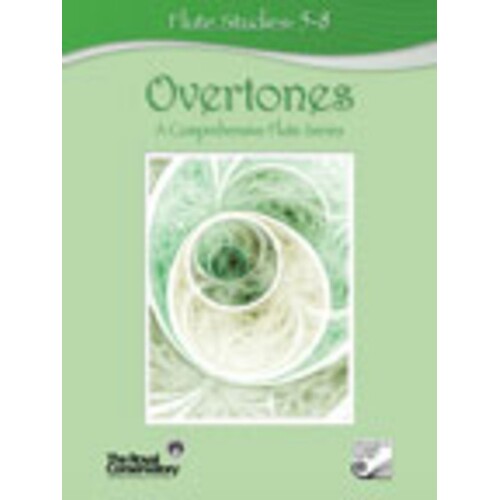Overtones Flute Studies 5-8 (Softcover Book/CD)