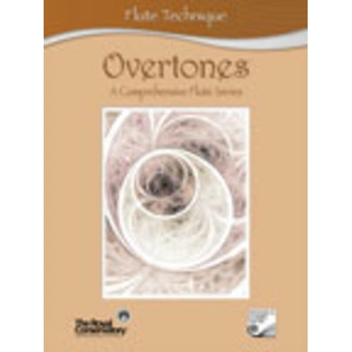 Overtones Flute Technique by Royal Conservatory of Music, 48 Pages, Woodwind Flute Resource for Examinations, Includes Etudes and Compact Disks