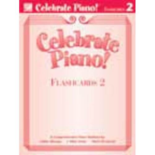 Celebrate Piano Book 2 Flashcards (Softcover Book)