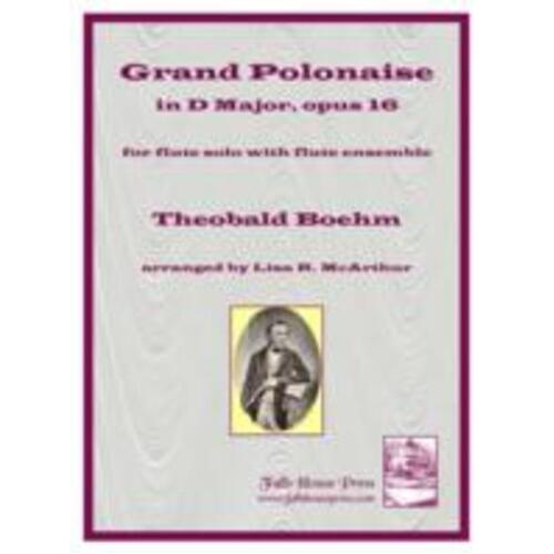 Grand Polonaise Op 16 D Flute Solo With Flute Ensemble Book
