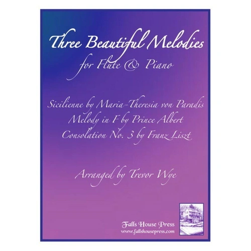 Three Beautiful Melodies Arranged for Flute and Piano