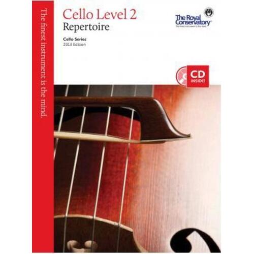 Cello Repertoire Lev 2 Cello Series 2013 Ed (Softcover Book/CD)